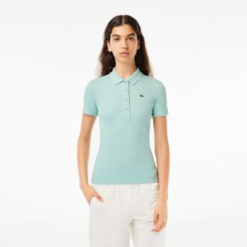 Женское поло Lacoste Slim Fit из органического хлопка