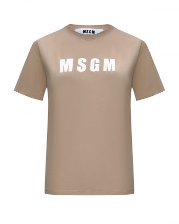 Базовая футболка с лого MSGM