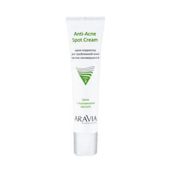 Aravia Professional Крем-корректор для проблемной кожи против несовершенств Anti-Acne Spot Cream, 40 мл (Aravia Professional, Уход за лицом)