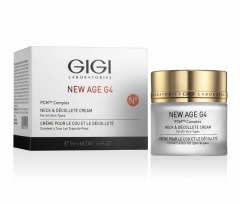 GiGi Укрепляющий крем для шеи и зоны декольте Neck & Decollete Cream, 50 мл (GiGi, New Age G4)