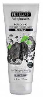Freeman Грязевая маска с углем и черным сахаром, 175 мл (Freeman, Essentials)