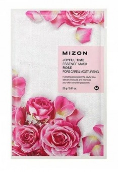 Mizon Тканевая маска с экстрактом лепестков розы, 23 г (Mizon, Joyful Time)
