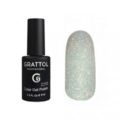 GRATTOL Гель лак для ногтей c блестками Opal